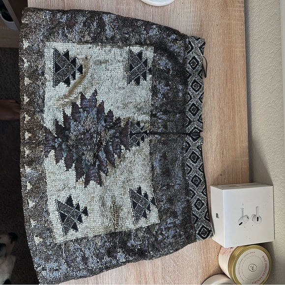 All Saints Spitalfields embellished mini skirt size 8 - Picture 2 of 3